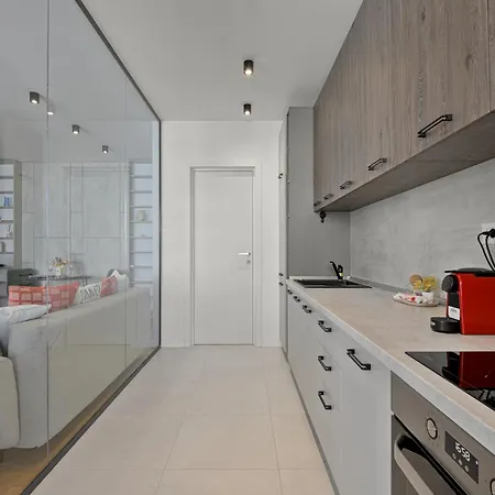 דירה Summer Vibes Nusco Modern Apartment, Parking, Fast Wifi, Balcony *